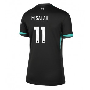 Billiga Liverpool Mohamed Salah #11 Bortatröja Dam 2024-25 Kortärmad